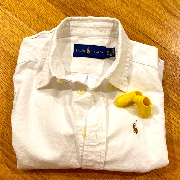 COPY - Ralph Lauren pony button-down toddler shirt. - Picture 3 of 8